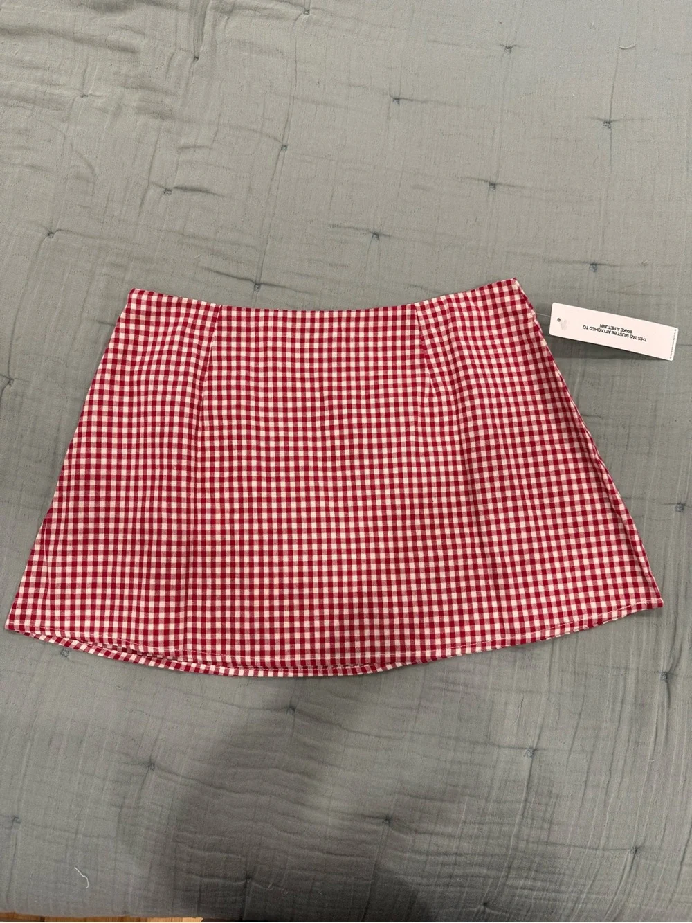 Princess Polly: Daydreaming Gingham Set Red / White - Size US 4